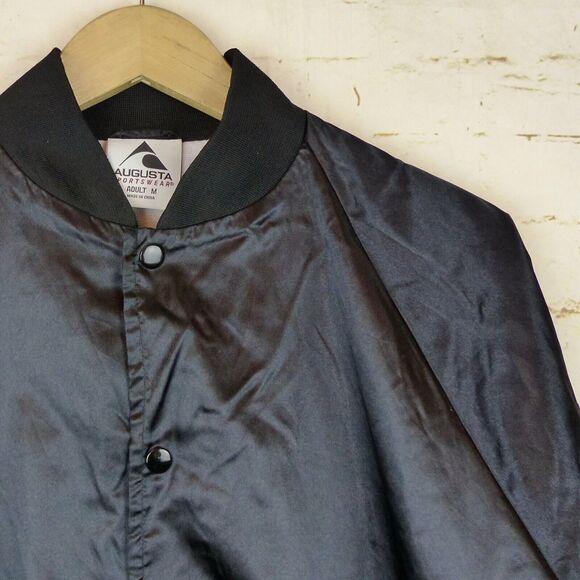 Justin Bieber Purpose World Tour Bomber Jacket Adult M Black Satin Long Beach - Picture 3 of 12